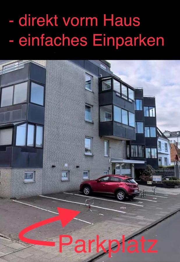 Traumhafte Ferienwohnung "Seeperle" In Cuxhaven - Duhnen Mit Teilseeblick In 1A Lage Exteriör bild